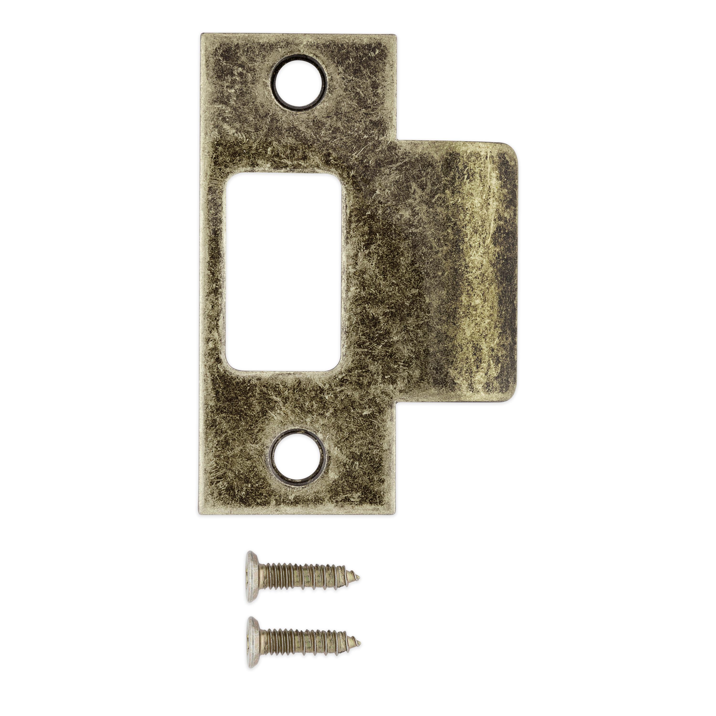 83028-021 2-3/4" x 1-1/8" Knob / Lever / Gatelatch T-Strike - Antique Brass