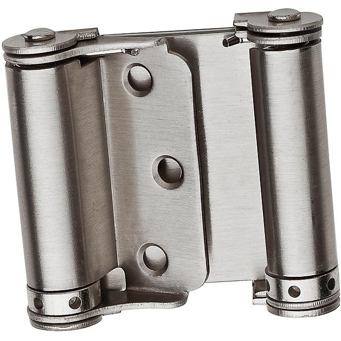 National Hardware - V127 3" Double-Acting Spring Hinge 1/pk - Satin Nickel