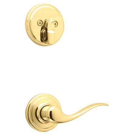 971TNL LH 3 Tustin Trim Pack for 818 Handleset - Polished Brass