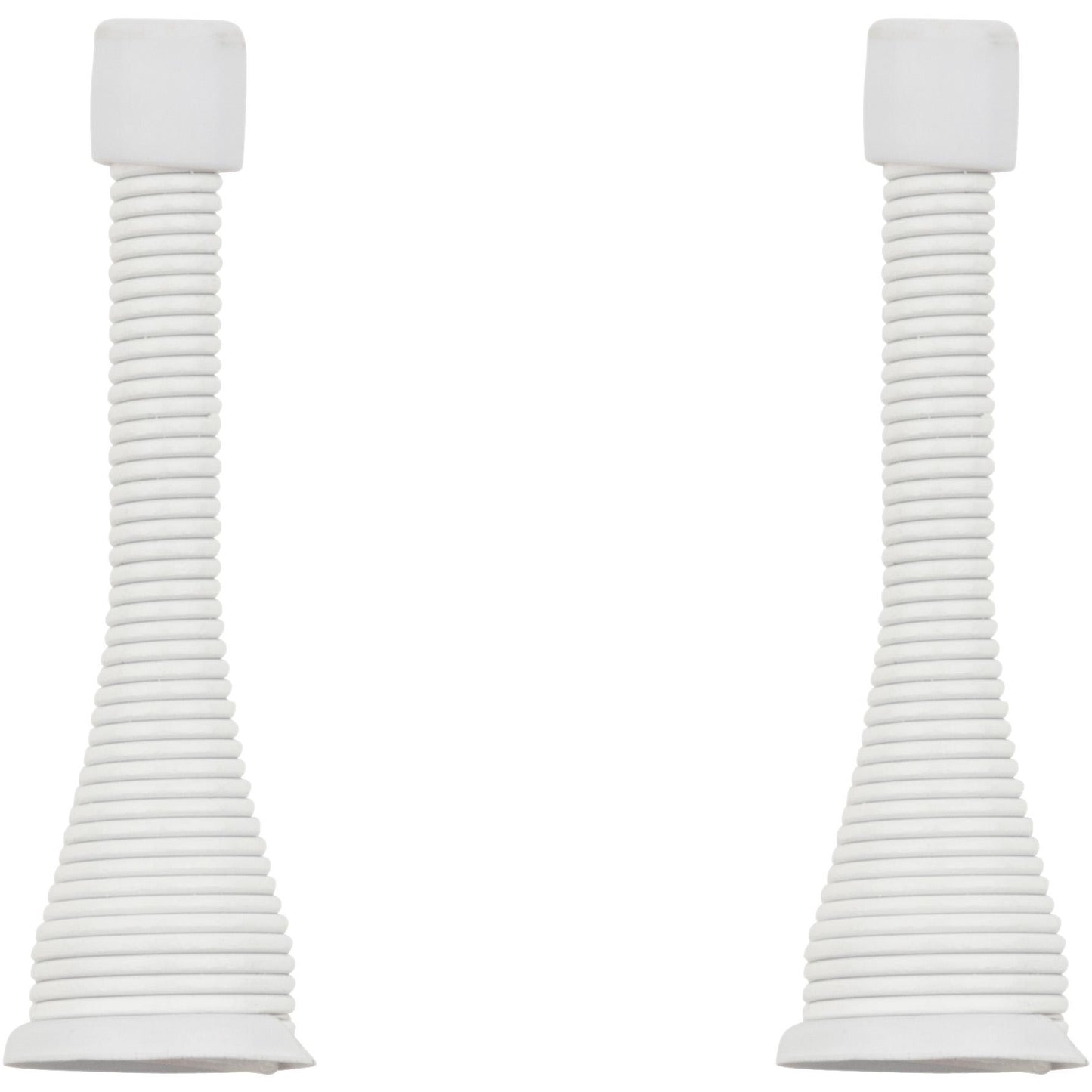 National Hardware - V232 3” Spring Door Stop 2/pk - White