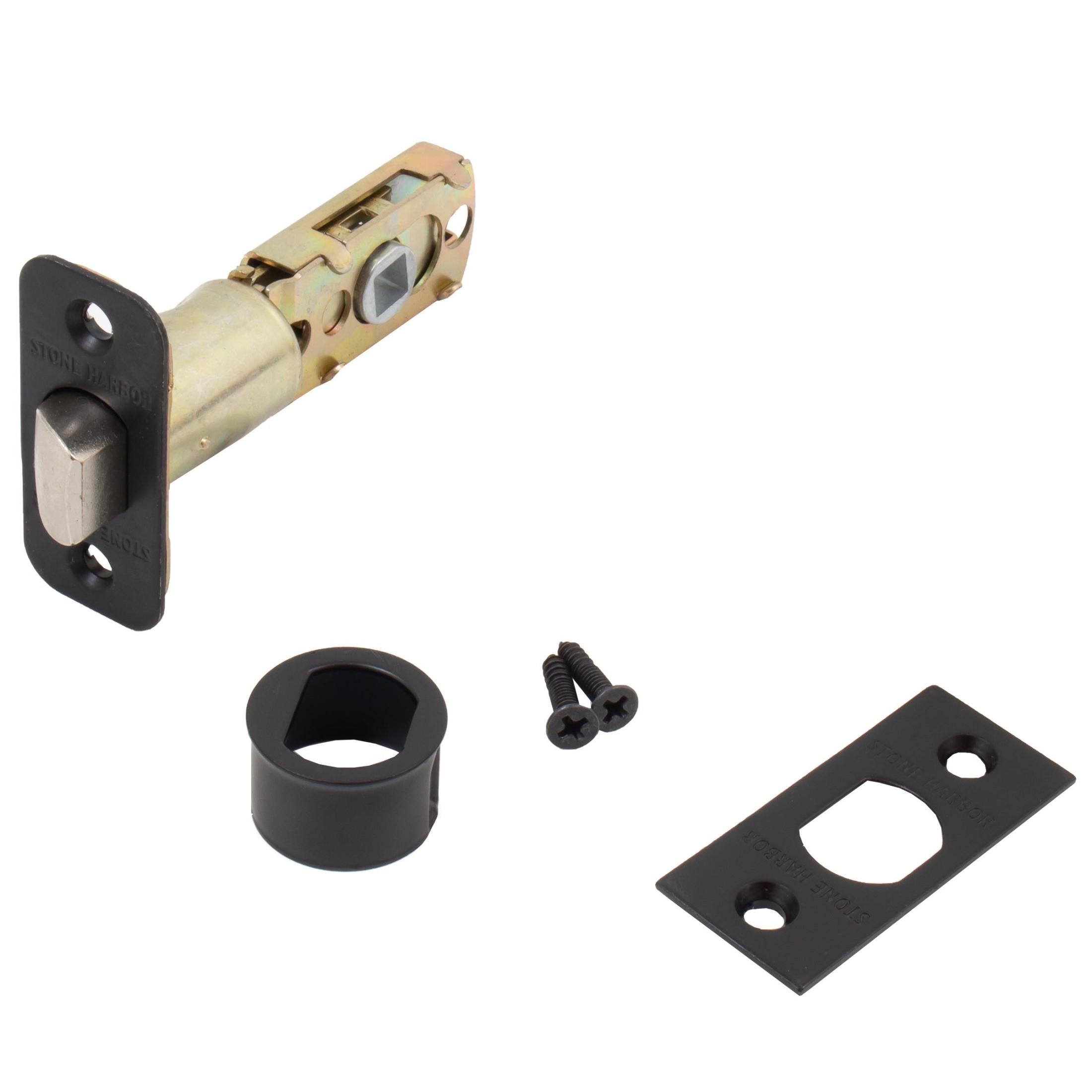 Six-Way Adjustable Latch for Contemporary Interior Locks