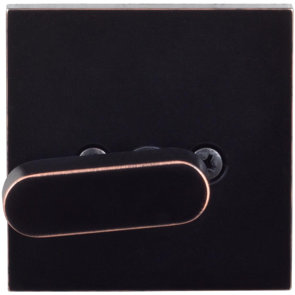 Stone Harbor Hardware Grade 3 Contemporary Square Deadbolt, KW Keyway, Vintage Bronze