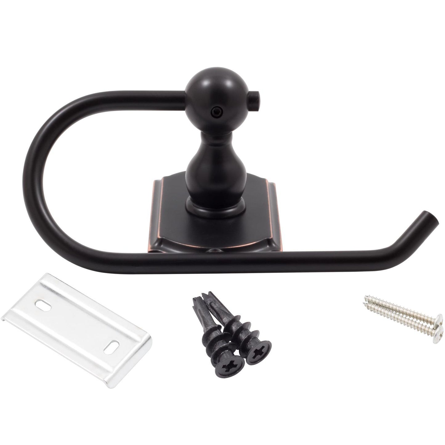 Stone Harbor Hardware Cambridge European Paper Holder, Vintage Bronze