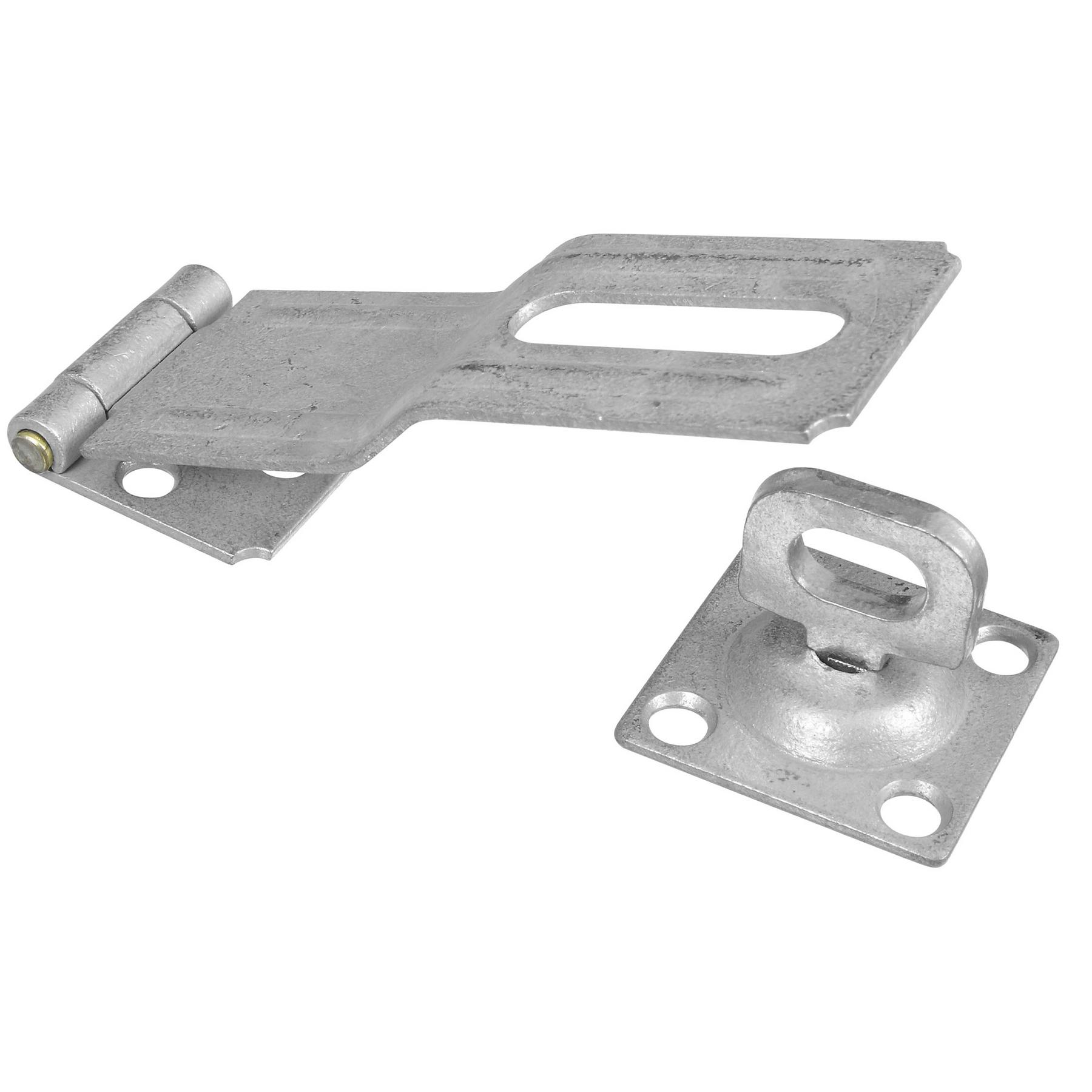 V32 4-1/2" Swivel Staple Safety Hasp - Galvanized