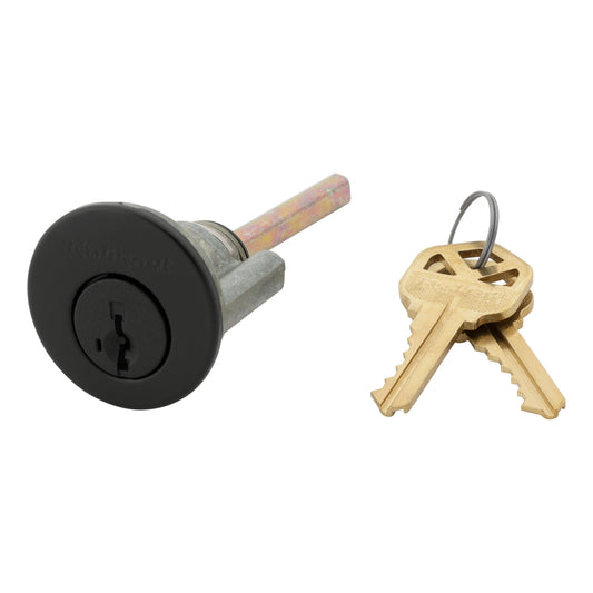 83343-008 Smartkey Exterior 1-Cyl Deadbolt Conversion Kit for Security Series - Matte Black