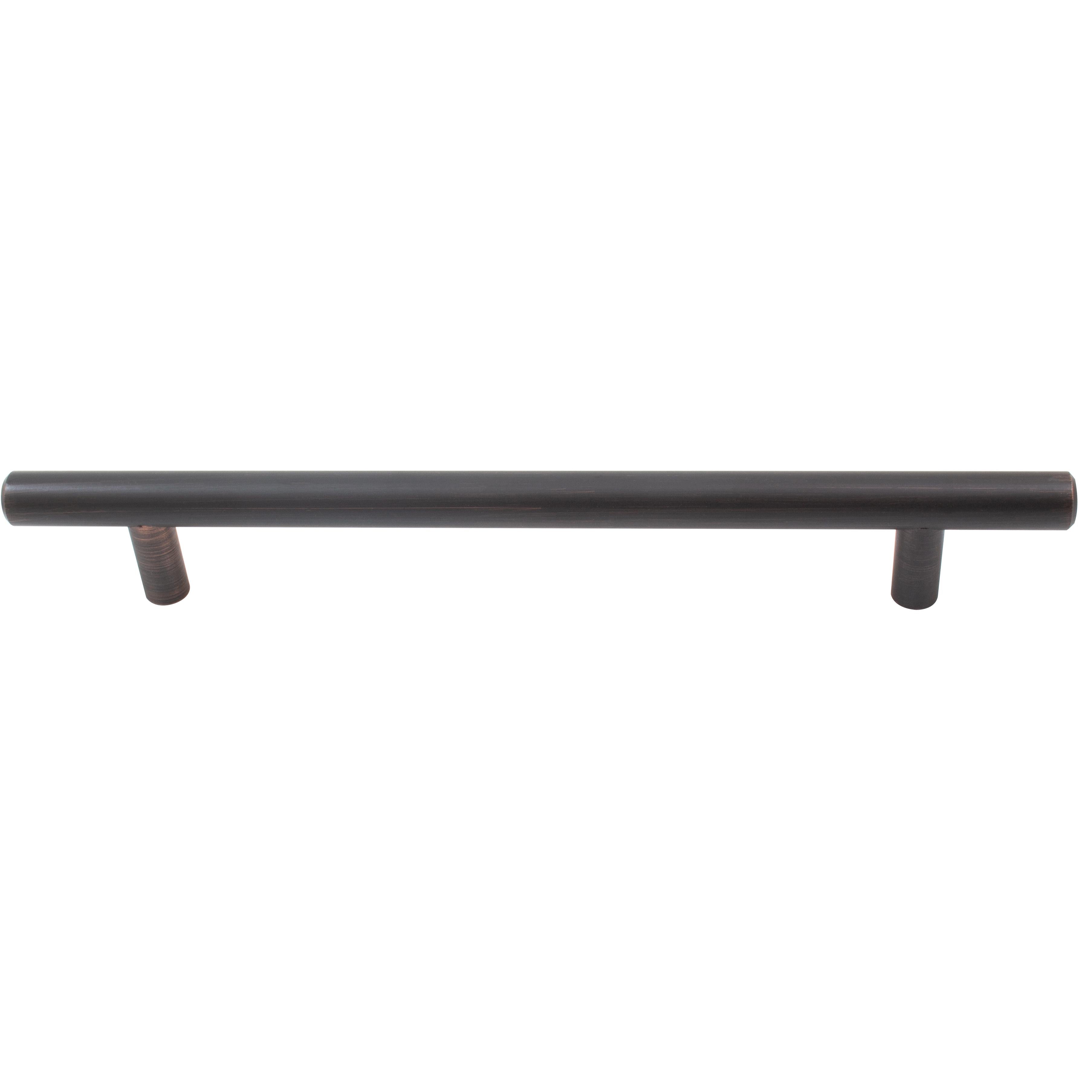Stone Harbor Hardware Bar Cabinet Pull, 160 Millimeters, 220mm Overall Length, Vintage Bronze