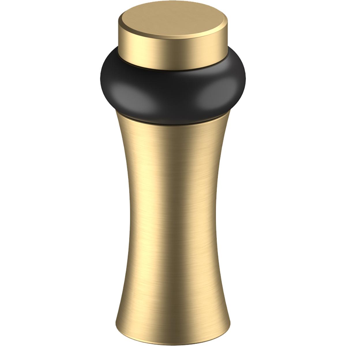 UFBD3505U4 3-1/2" Round Universal Floor Bumper - Satin Brass