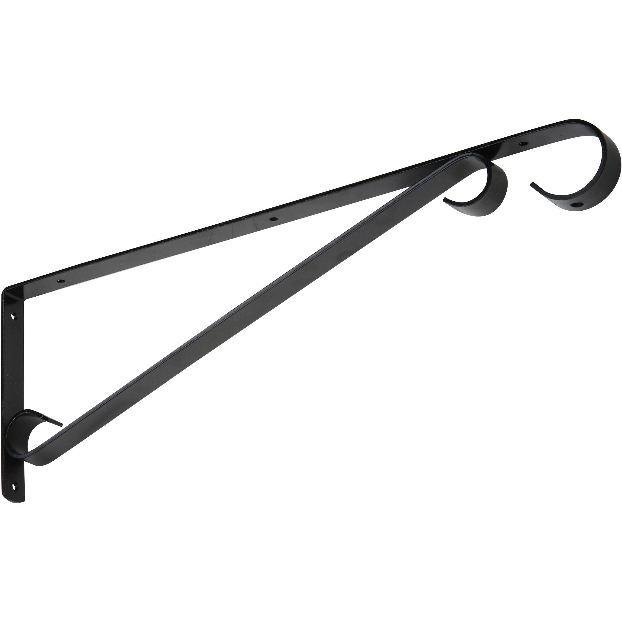 V2656 15" Plant Brackets / Sign Holders - Black