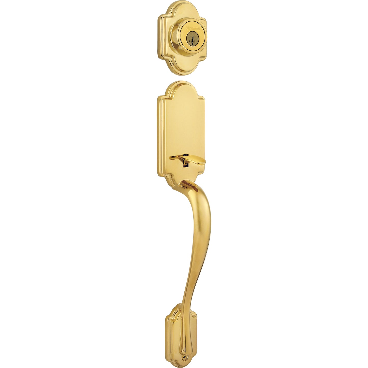 800AN LIP L03 SMT 6AL STRKP Arlington Handleset for 966 Trims - Polished Brass