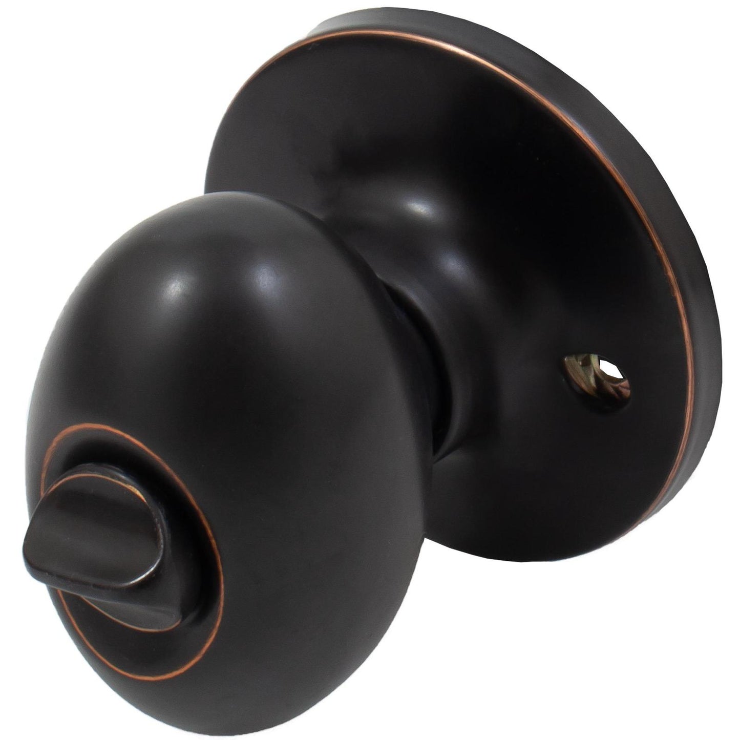 Stone Harbor Hardware Springhill Door Knob, Entry Latch, KW Keyway, Vintage Bronze