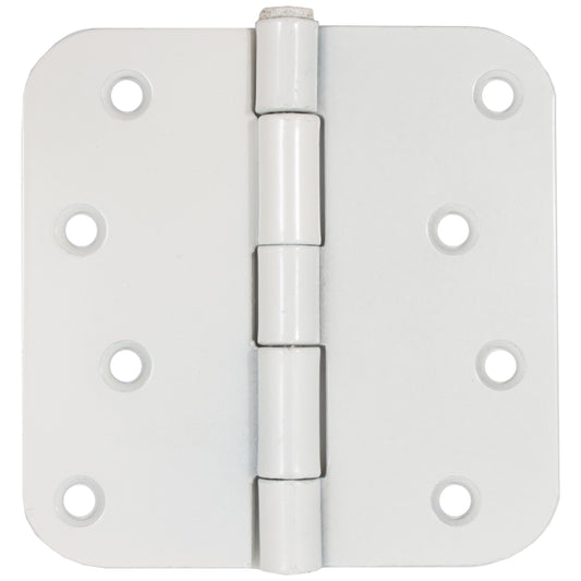 Stone Harbor Hardware Standard Hinge, 4 Inches, 5/8" Radius Corner, Bulk Pack (100 Each), Gloss White