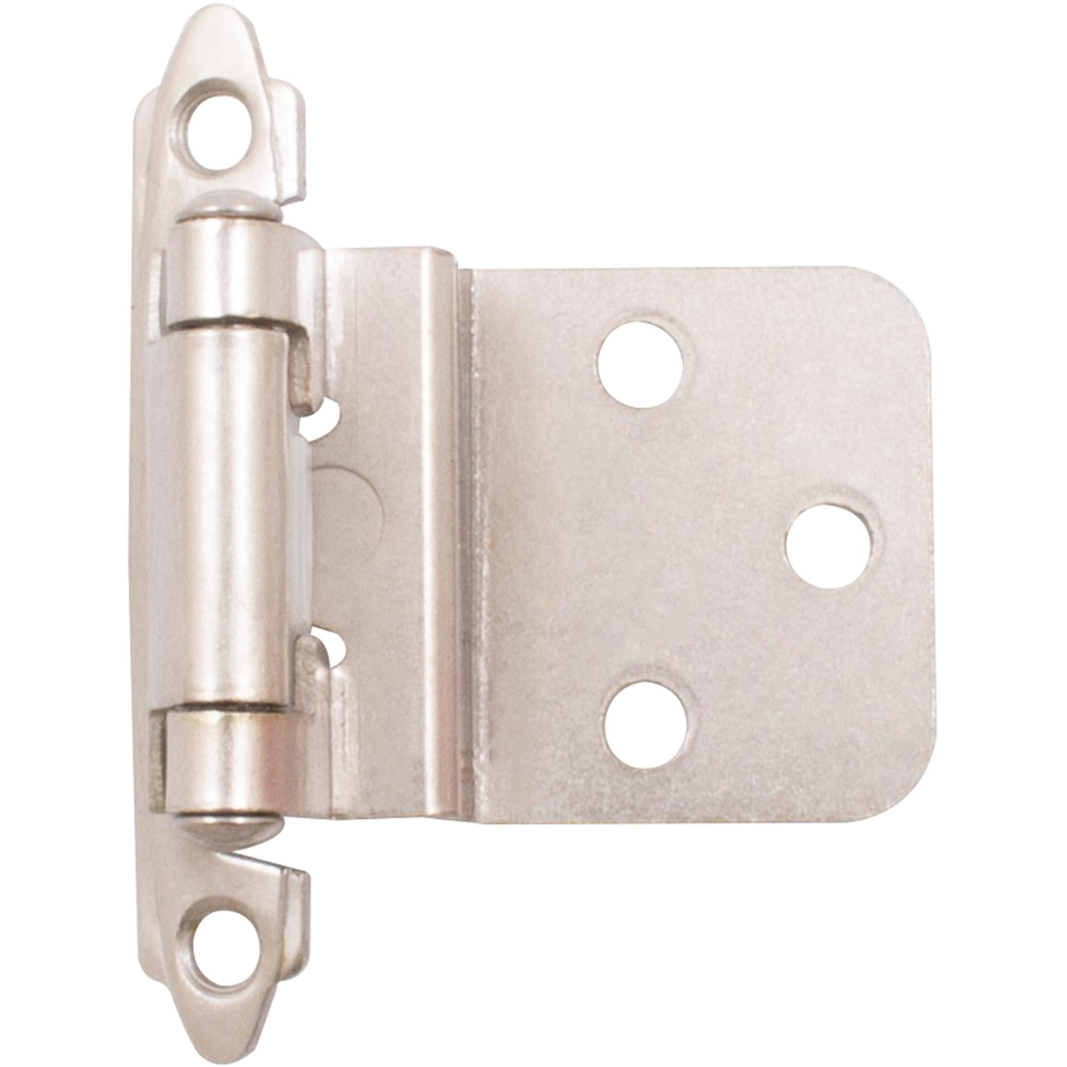 Self-Closing Inset Cabinet Hinge, 3/8 Inches, 1-Pair