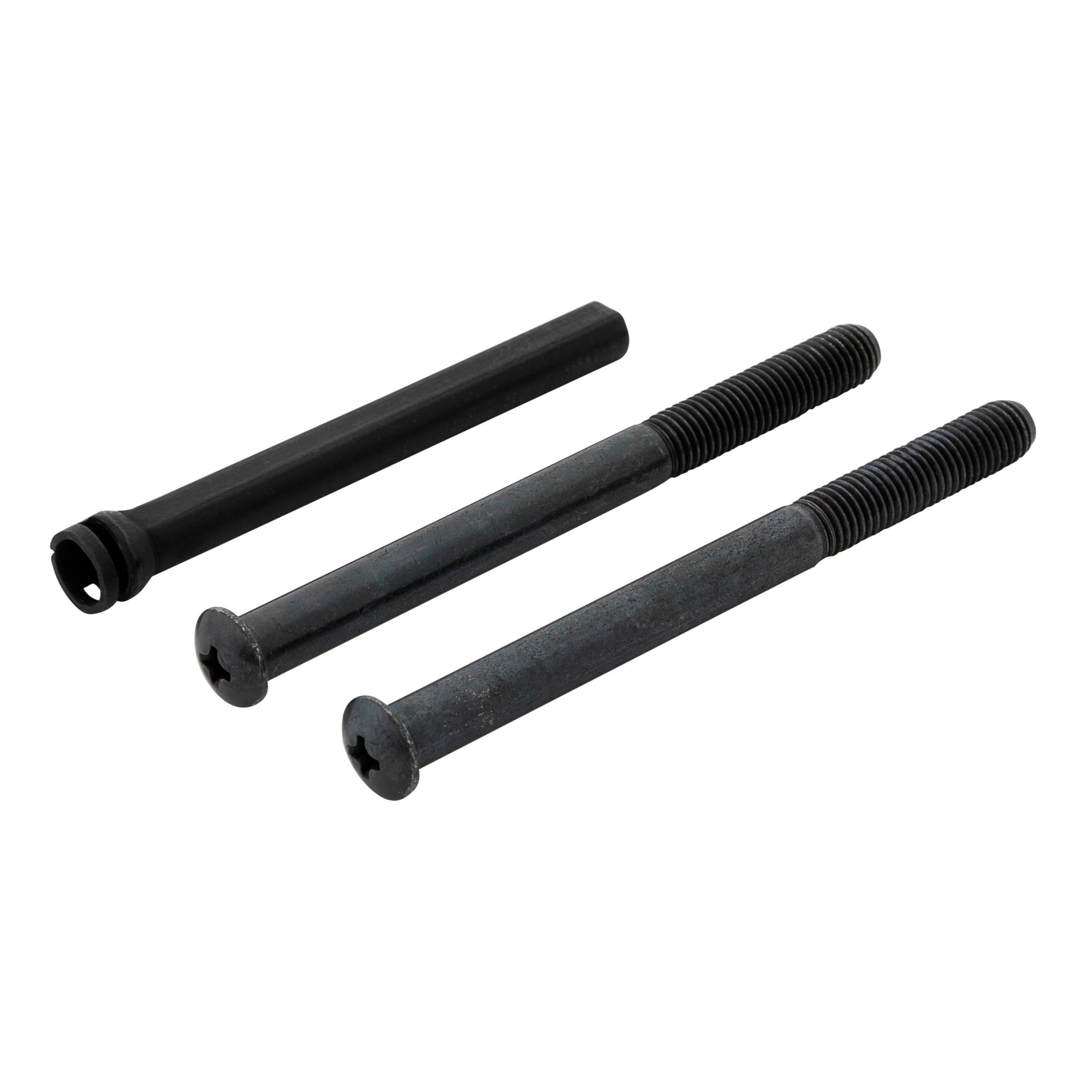 81248-005 Handleset Deadbolt Thick Door Chassis Screw Pack - Matte Black