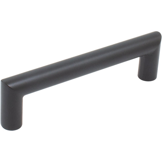 Stone Harbor Hardware Contemporary Round Cabinet Pull, 96 Millimeters, Zinc Base Material, Matte Black
