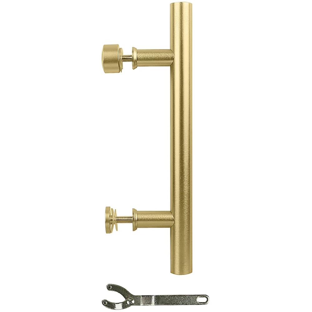 National Hardware - V1001 12" Madison Pull - Brushed Gold