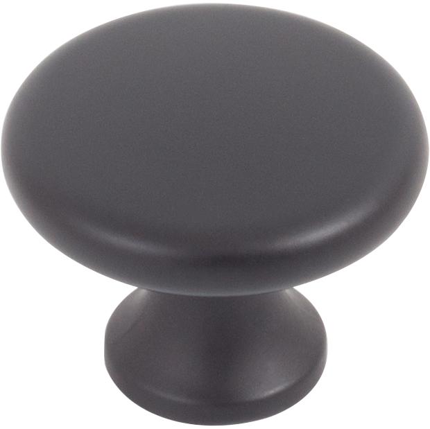 Stone Harbor Hardware Telluride Cabinet/Bi-Fold Door Knob, 1-1/2 Inches, Matte Black