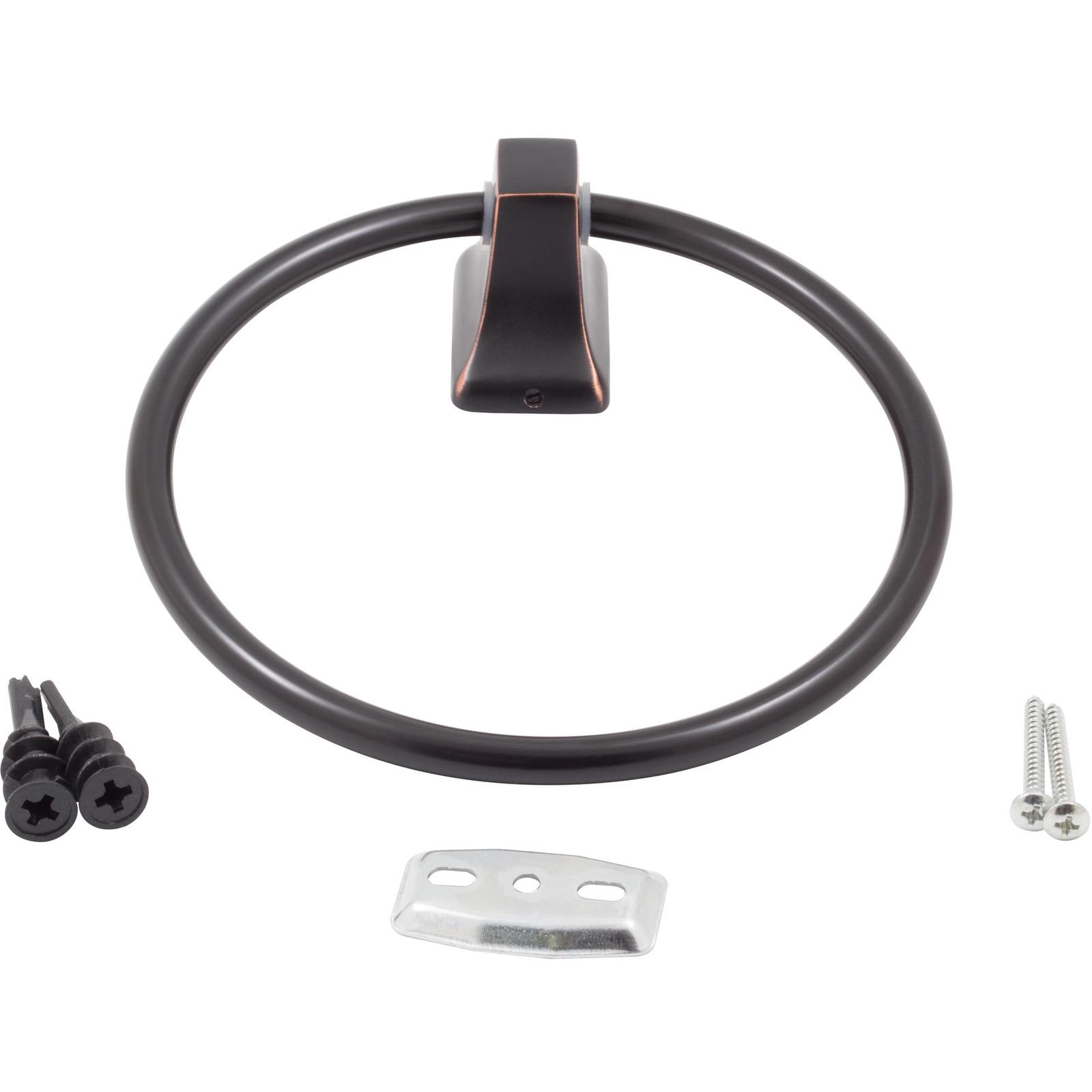 Stone Harbor Hardware Lakewood Towel Ring, Vintage Bronze