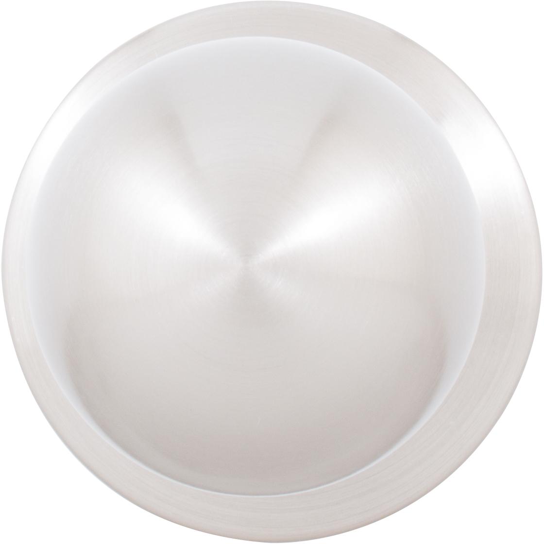 Stone Harbor Hardware Ball Door Knob, Dummy (Non-Turning) Latch, Satin Nickel