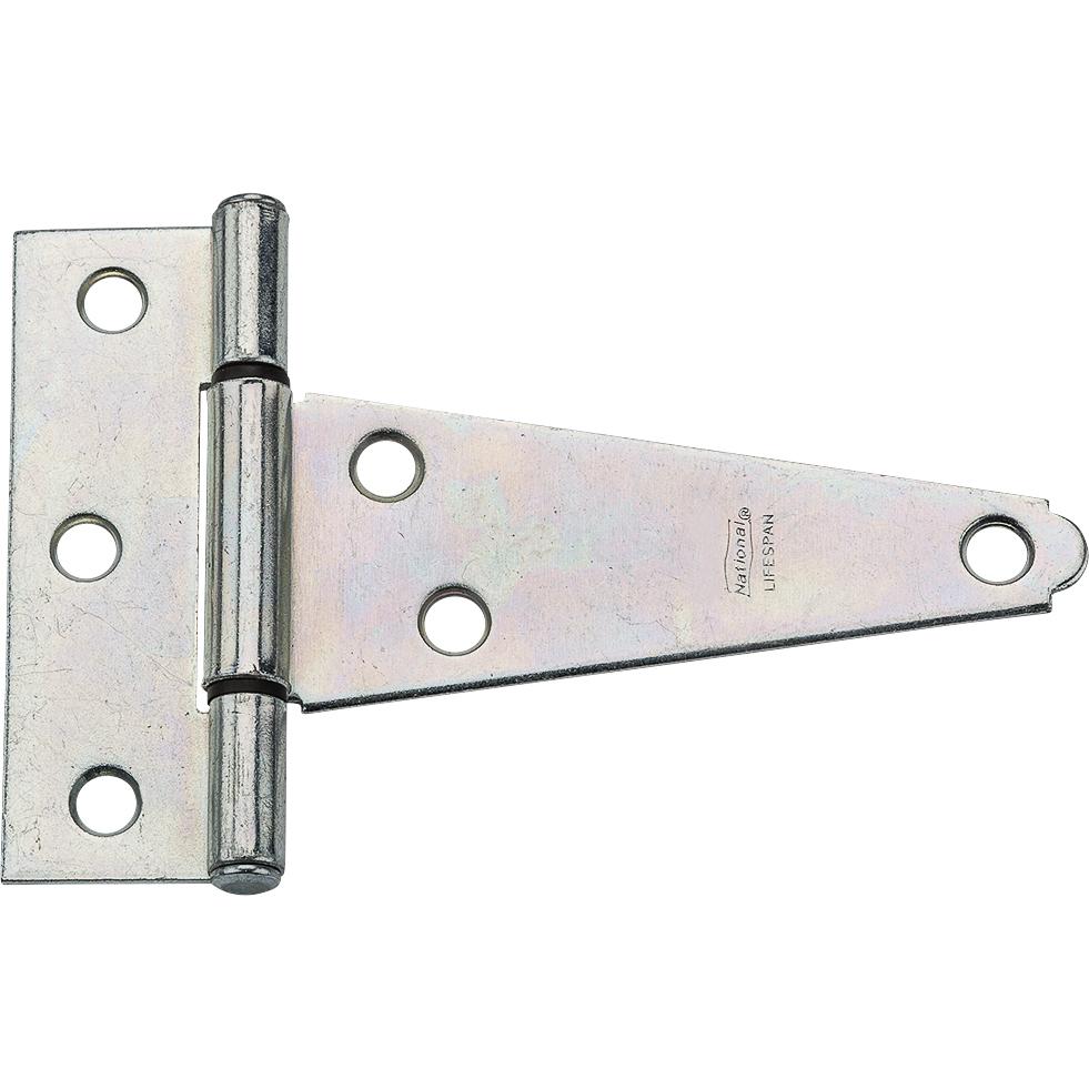 National Hardware - 286BC 4" Extra Heavy T-Hinge - Zinc Plated