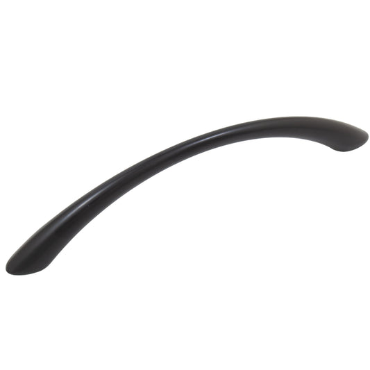Stone Harbor Hardware Gateway Cabinet Pull, 128 Millimeters, Matte Black