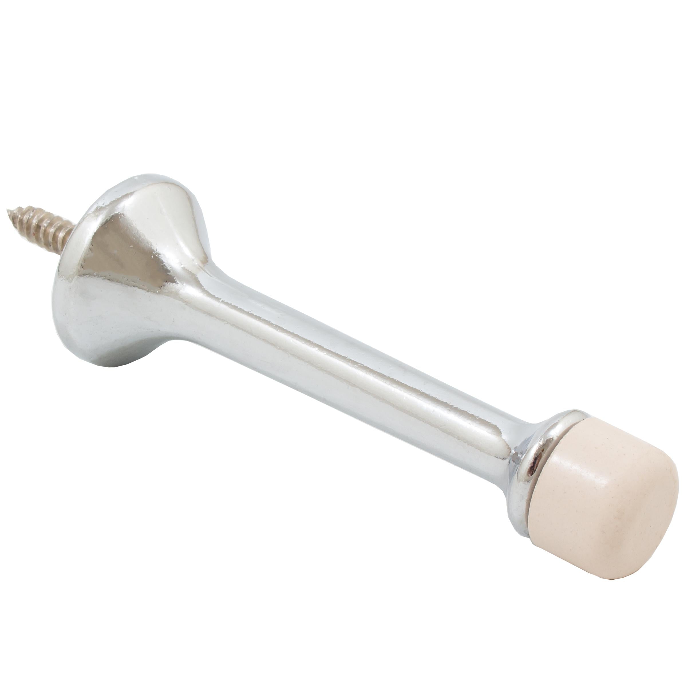 61A26 3-3/16" Door Stop - Polished Chrome