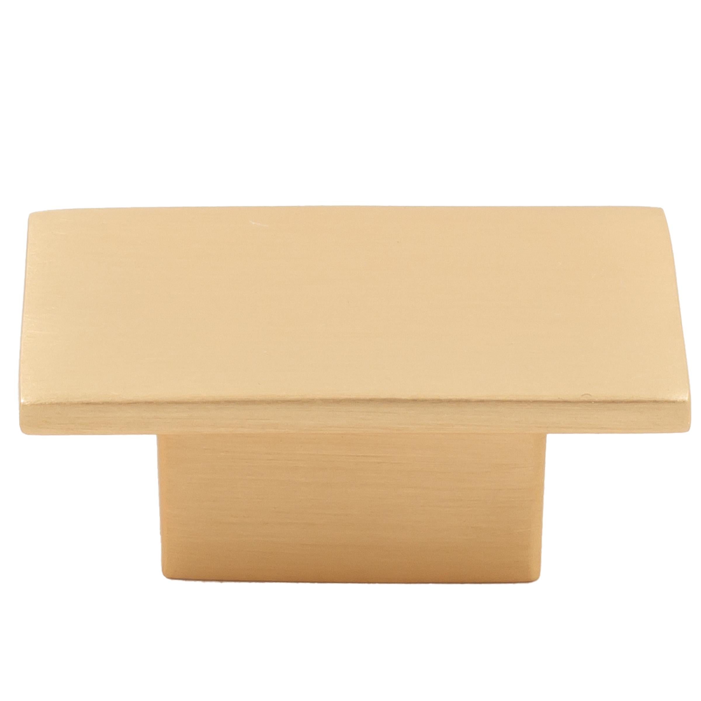 Stone Harbor Hardware Mesa Cabinet Mini Pull, Satin Brass