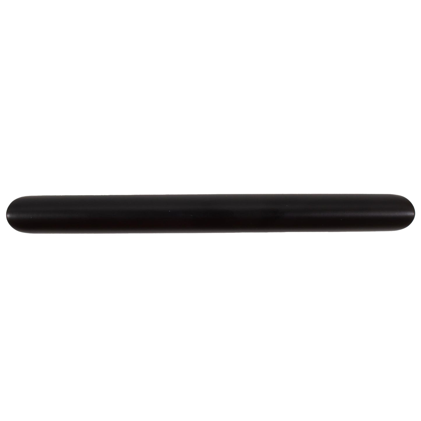 Stone Harbor Hardware Contemporary Round Cabinet Pull, 96 Millimeters, Stainless Steel Base Material, Matte Black