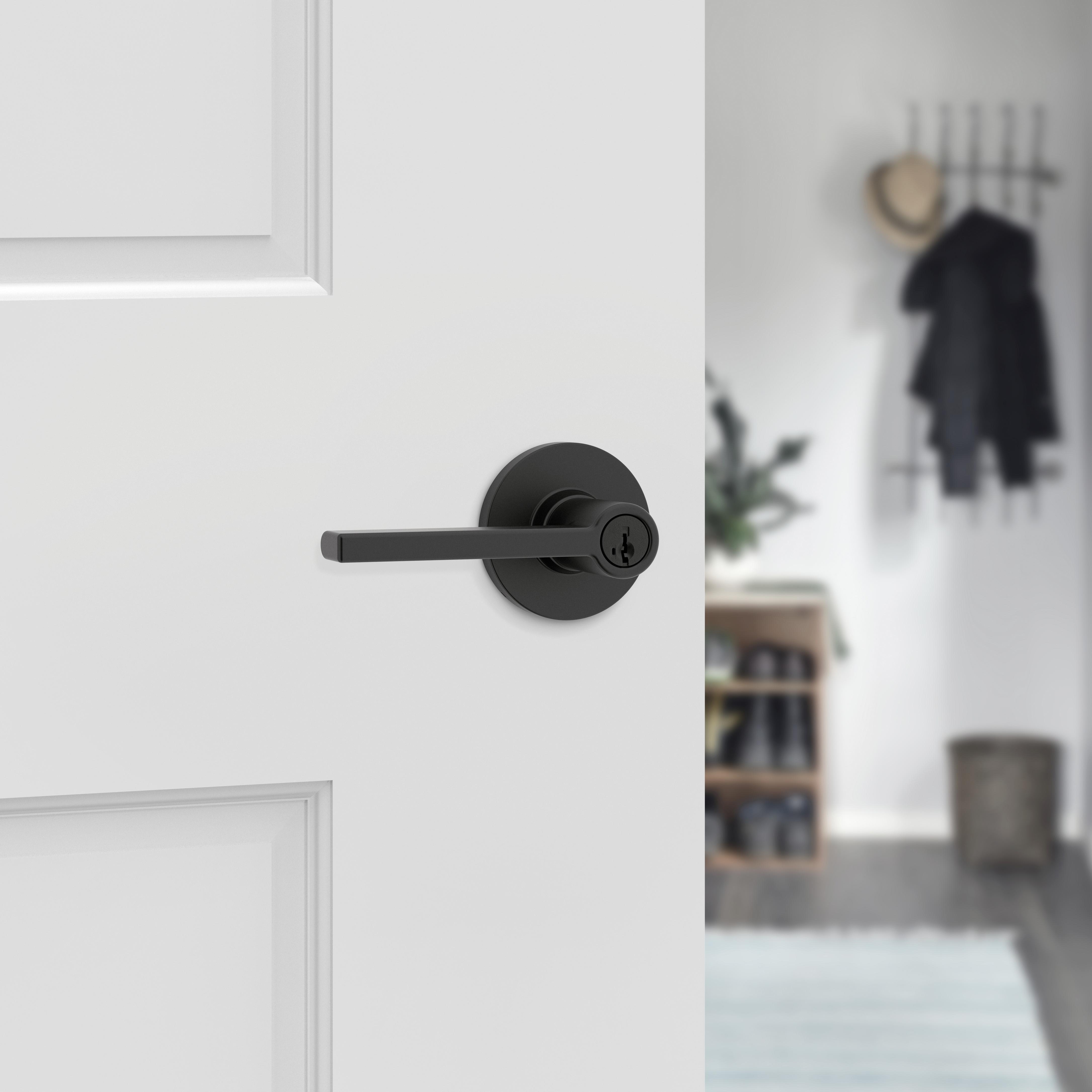 438CSL RDT 514 SMT RCAL UL 3031 23155 LK Casey Entry Less Keys - Matte Black