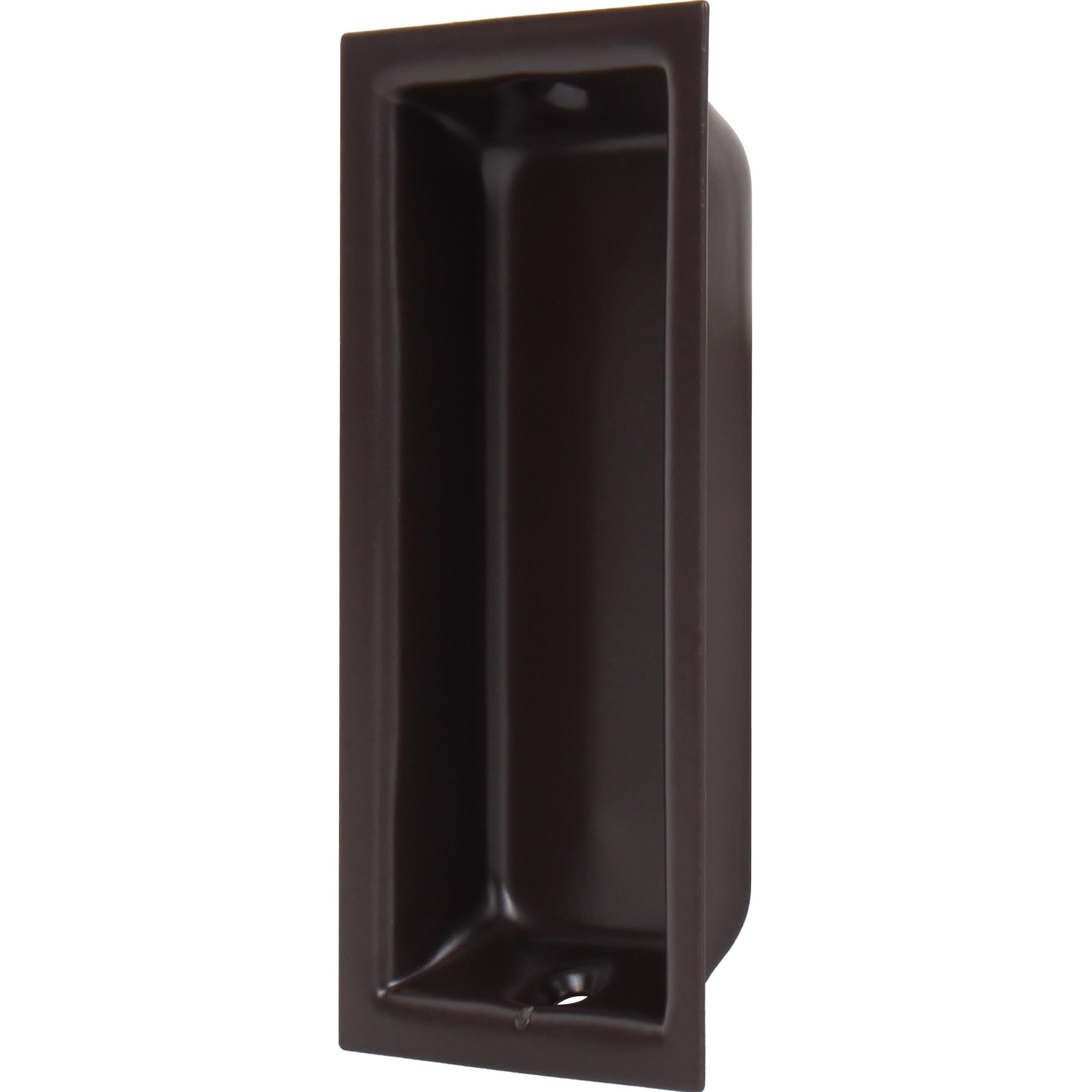 Stone Harbor Hardware Large Rectangular Flush Pull, 3-5/8" x 1-3/4" x 17/32", Oil-Rubbed Bronze