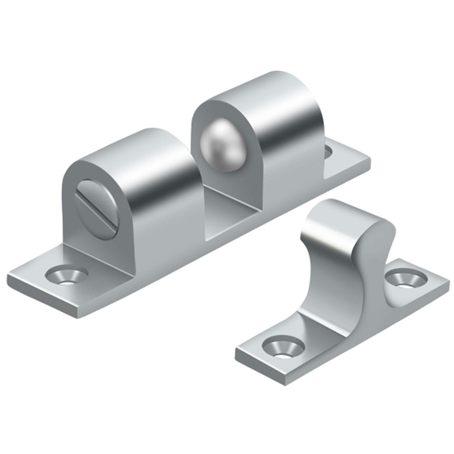 Ball Tension Catch Finish: Polished Chrome