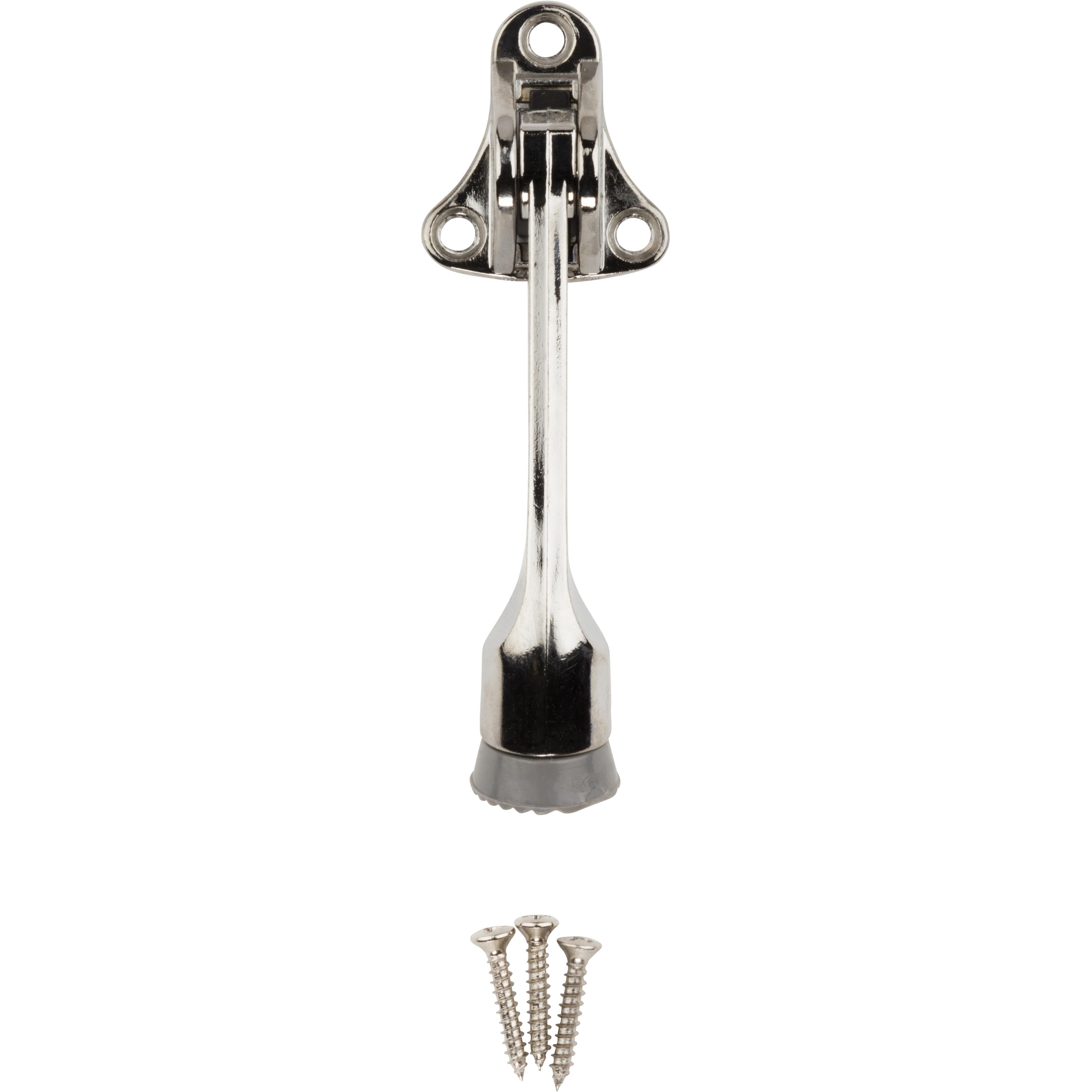 National Hardware - V238 4" Kickdown Door Stop - Chrome