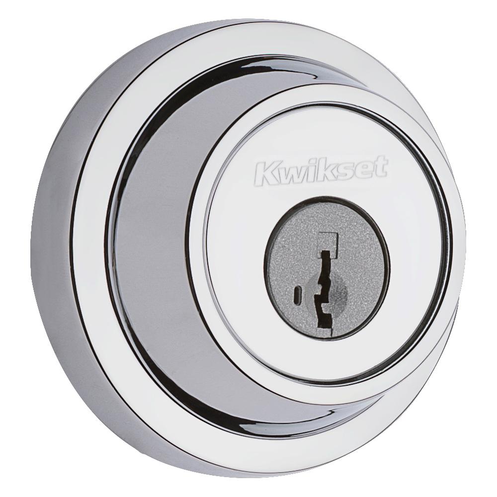 Kwikset Contemporary Single Cylinder Deadbolt Featuring Smartkey
