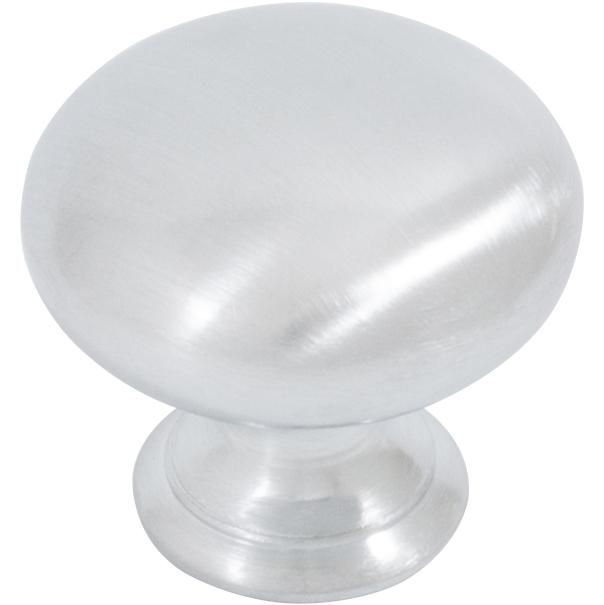 Stone Harbor Hardware Bi-Fold Closet Door Knob, 1-1/4 Inches, Satin Chrome