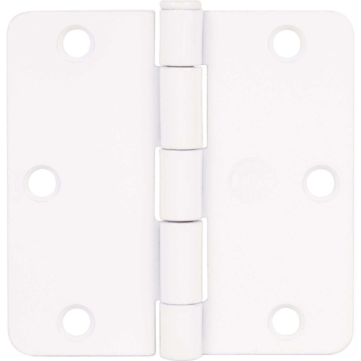 Stone Harbor Hardware 3-1/2" Door Hinges, 1/4" Radius Corner, White, 3-Pack