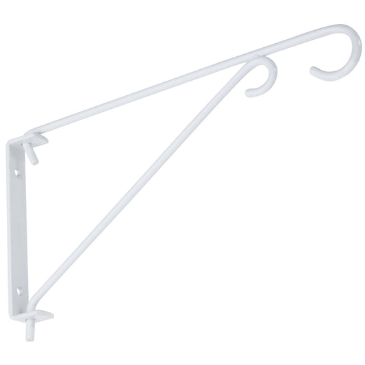 National Hardware - V2650 9" Swivel Brackets - White