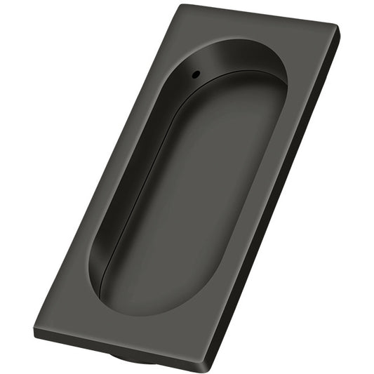 FP4134U10B 3-7/8" x 1-5/8" x 3/8" Flush Pull - Oil-Rubbed Bronze