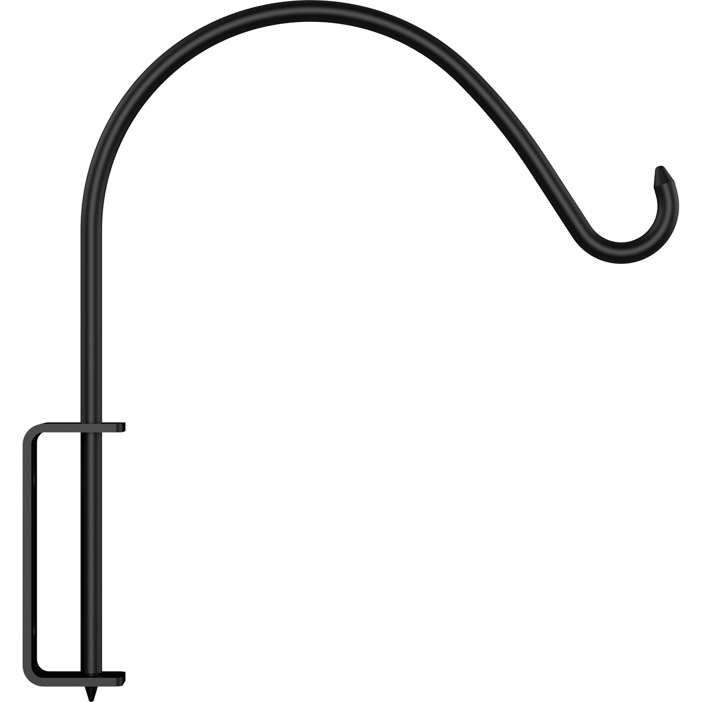 V2643 Hanging Curved Plant Hanger - Black