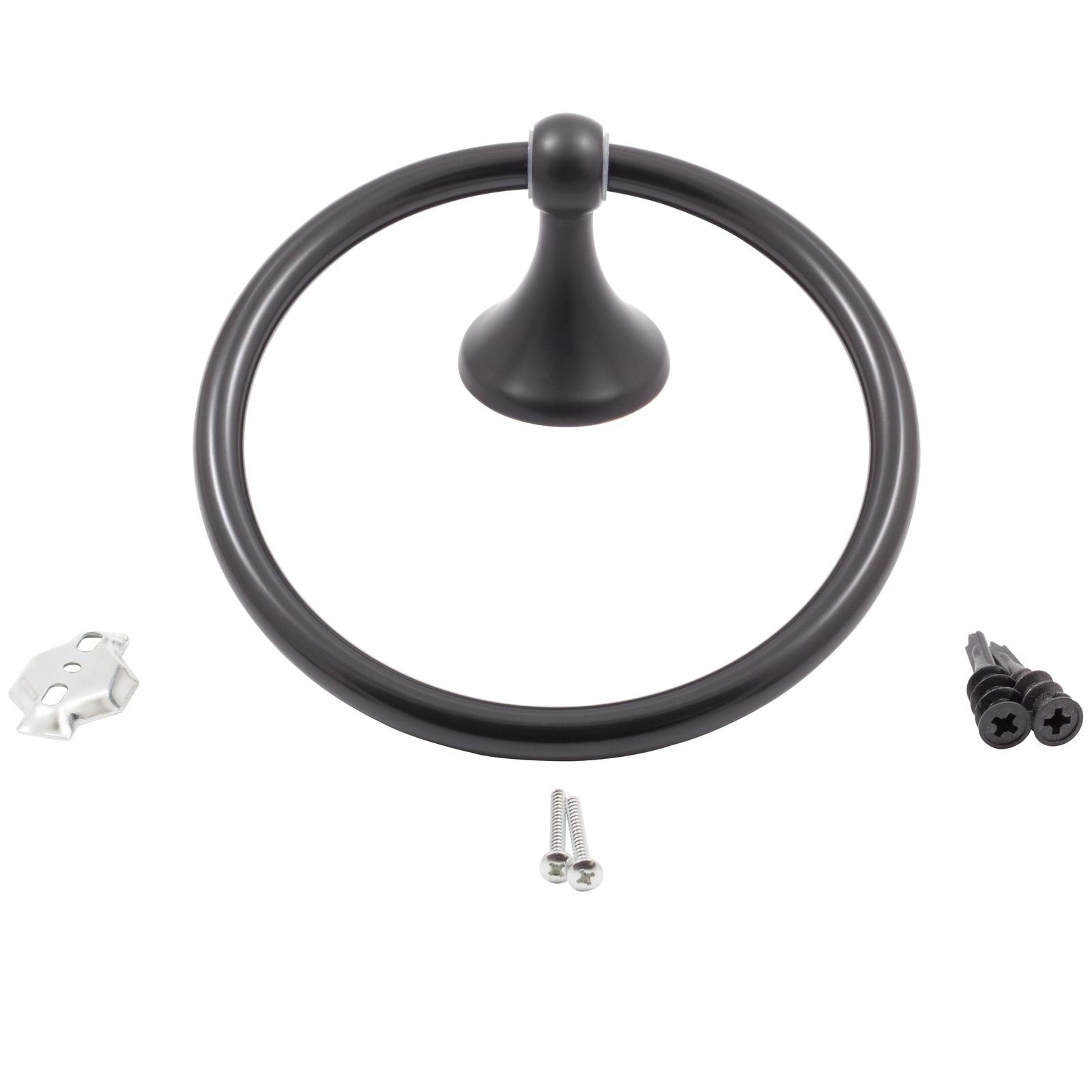 Stone Harbor Hardware Coastal Towel Ring, Vintage Bronze