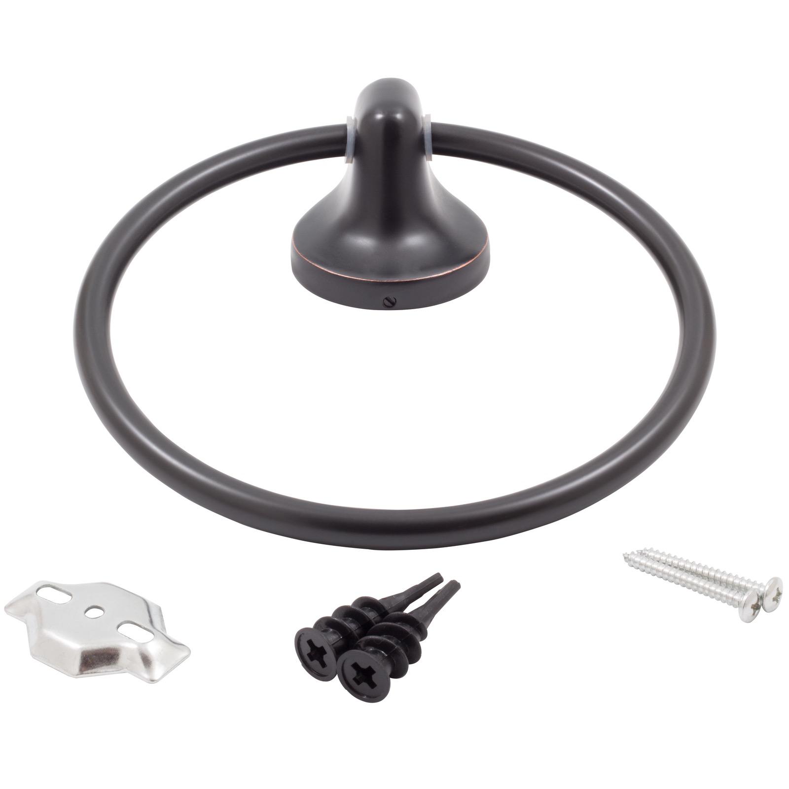 Stone Harbor Hardware Harbor Mist Towel Ring, Vintage Bronze