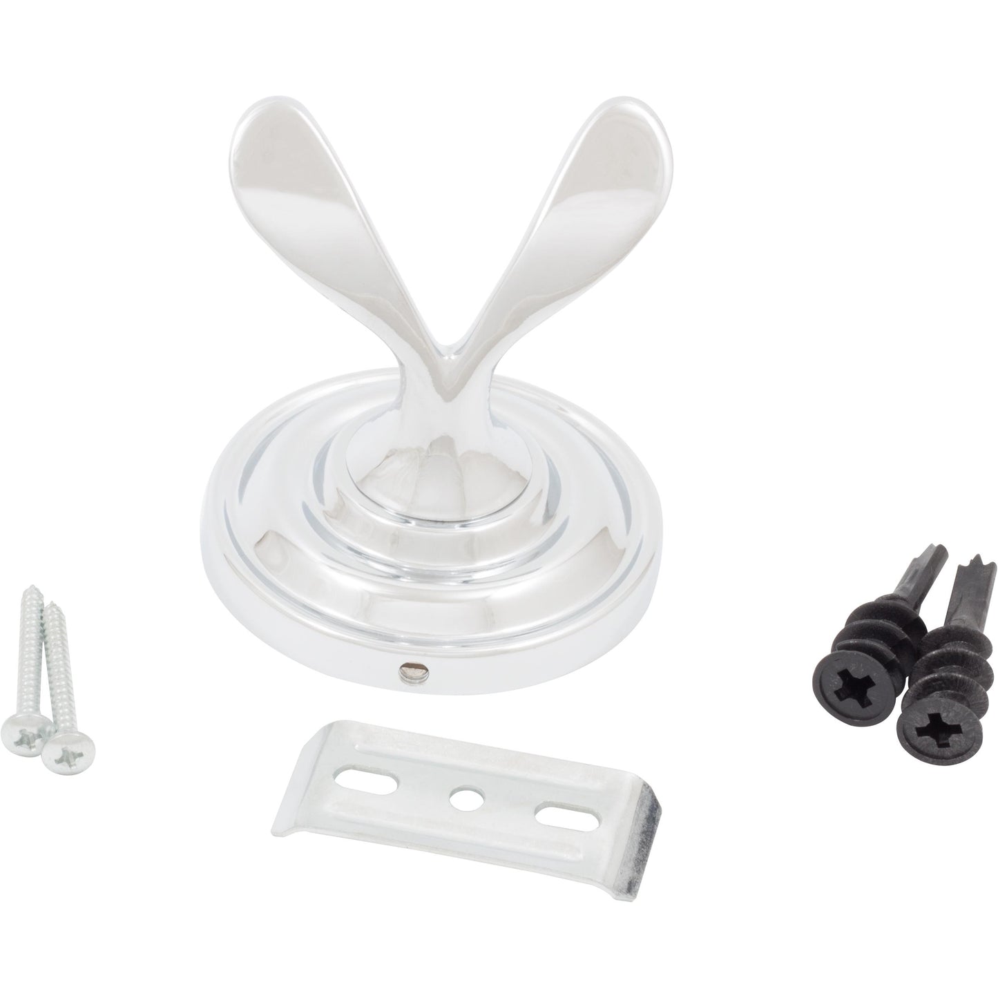 Charlotte Robe Hook - Polished Chrome