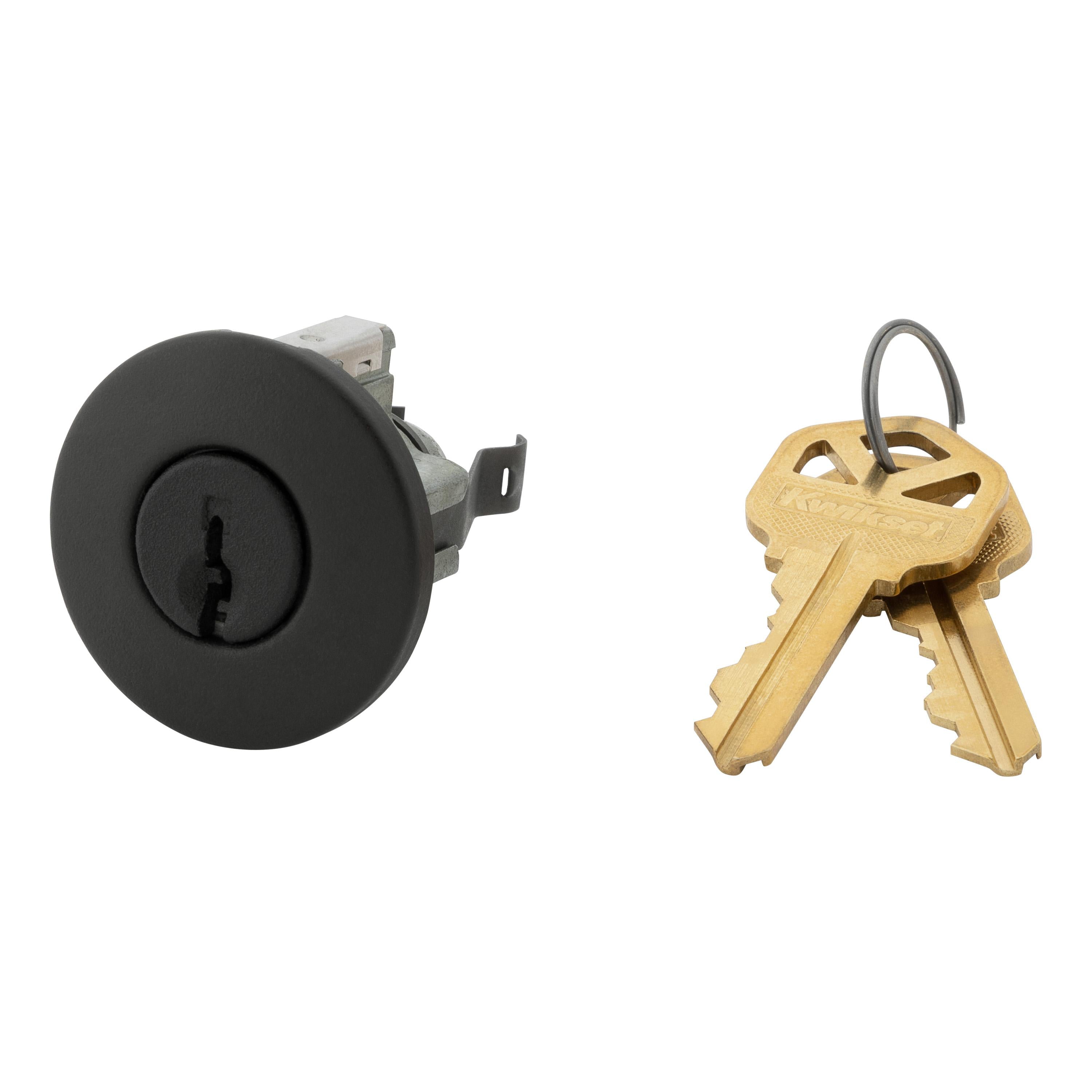 83734-001  Pin & Tumbler Cylinder and Cover for Tylo / Cove - Matte Black