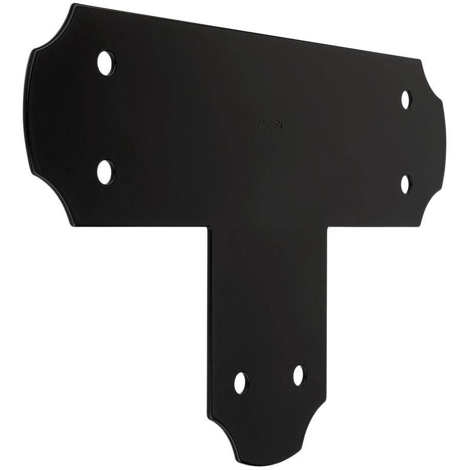 1163BC 5" x 17-1/2" x 11-1/4" Hartley T-Strap - Black