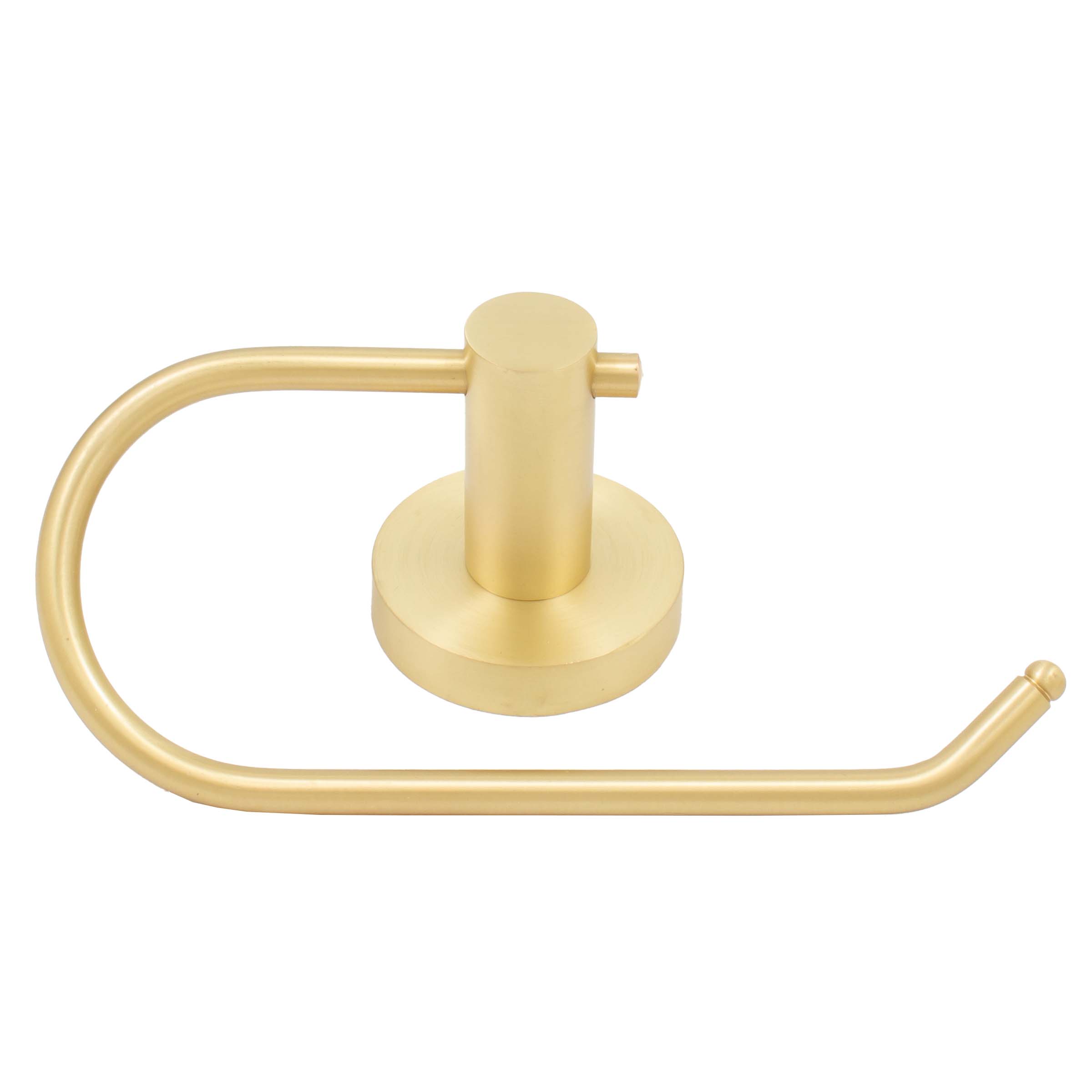Zurich Euro Paper Holder - Satin Brass
