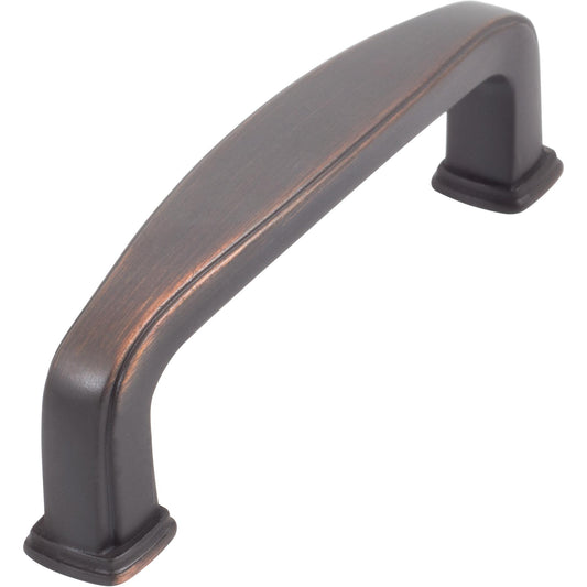 Stone Harbor Hardware Sherwood Cabinet Pull, 3 Inches, Vintage Bronze