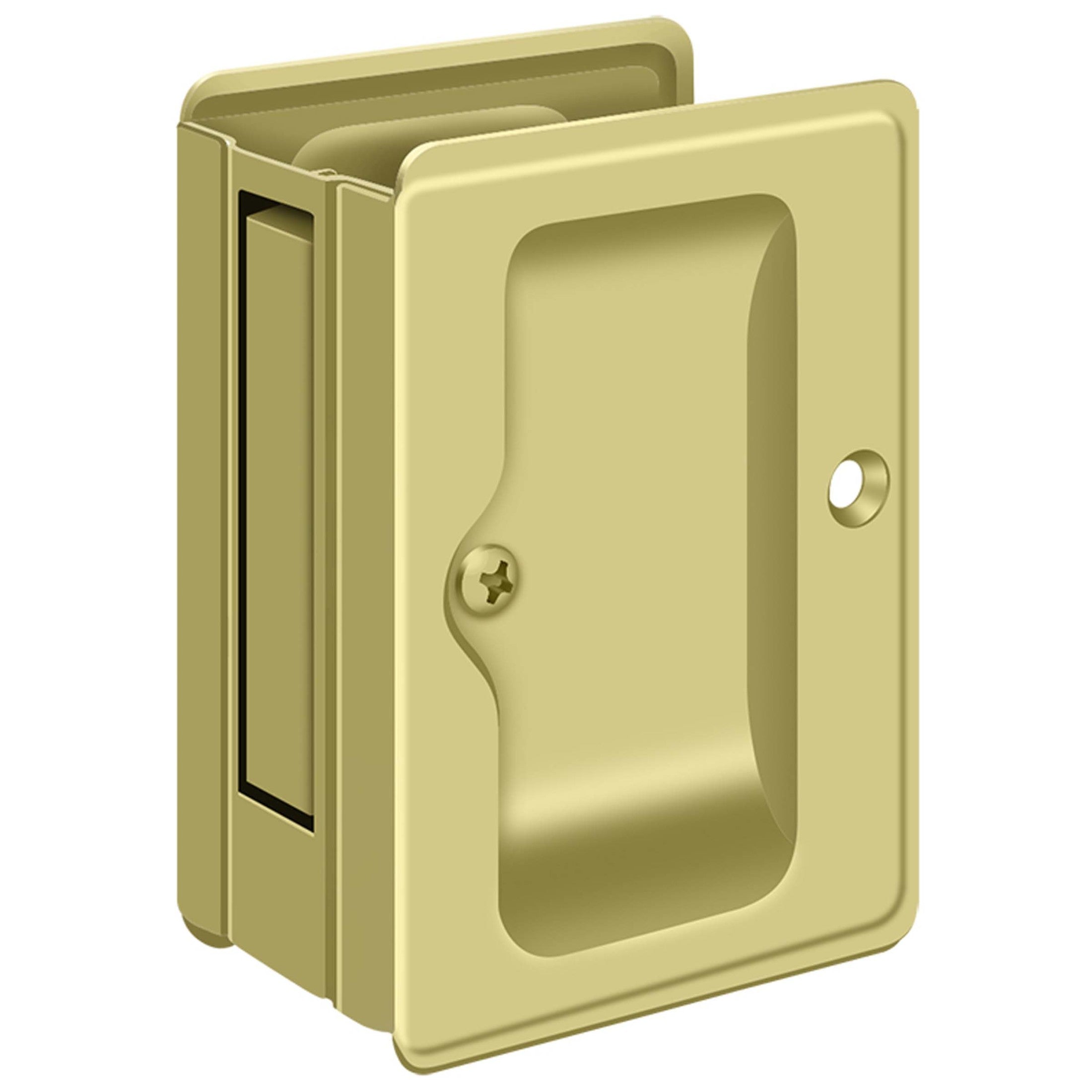 Deltana SDPA325U3 Adjustable 3 1/4-Inch x 2 1/4-Inch Passage HD Pocket Locks