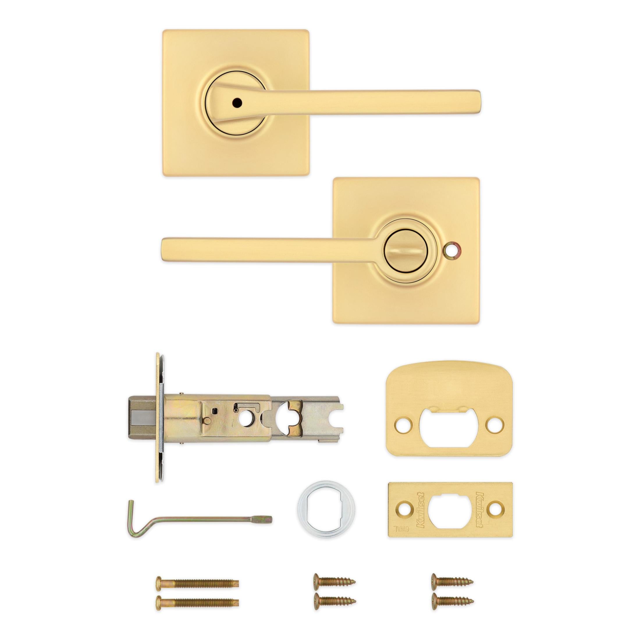 300CSL SQT 4 6AL RCS Casey Privacy - Satin Brass