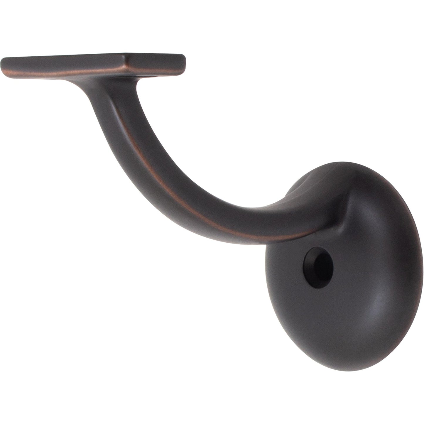 Stone Harbor Hardware Heavy-Duty Extended Handrail Bracket, Vintage Bronze