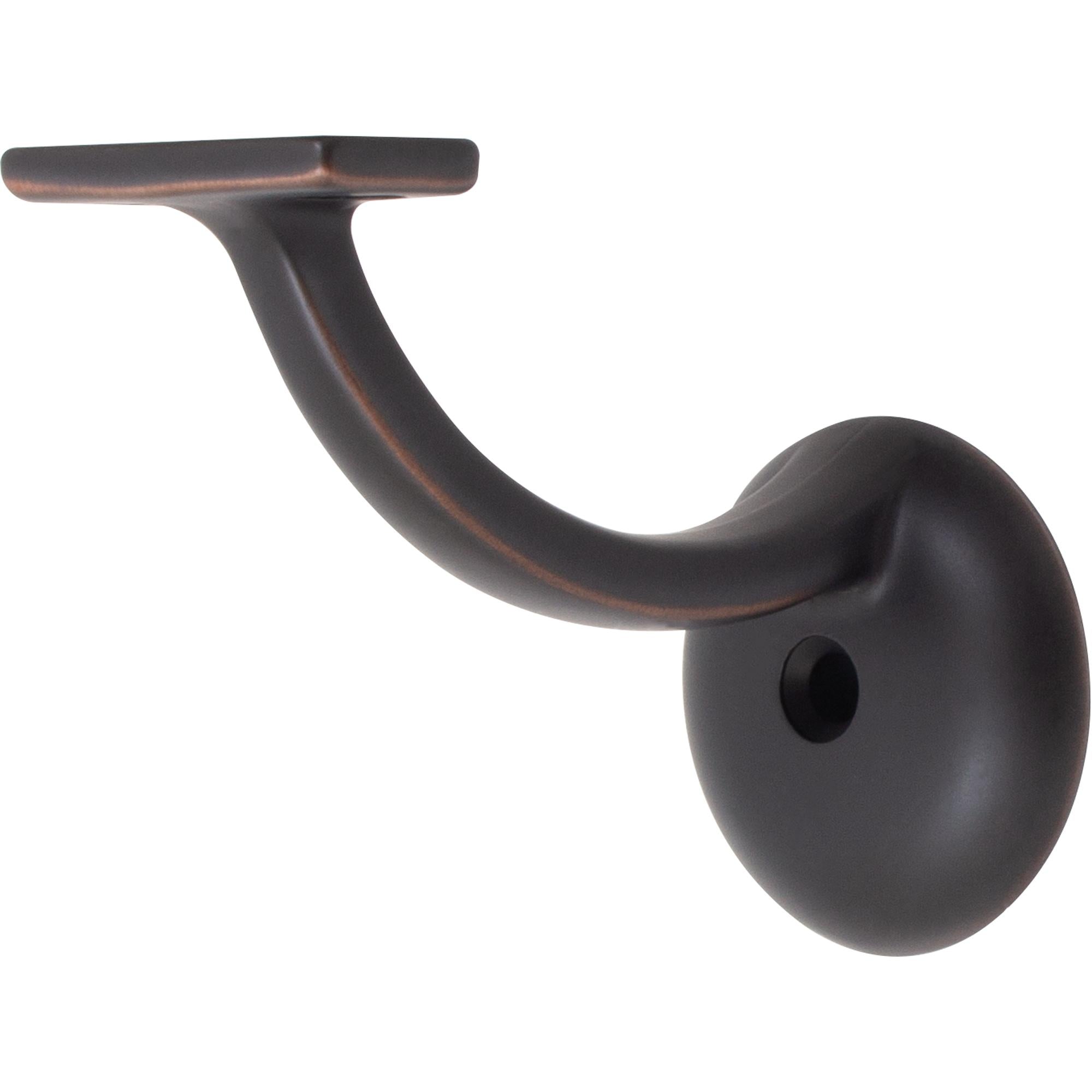 Stone Harbor Hardware Heavy-Duty Extended Handrail Bracket, Vintage Bronze
