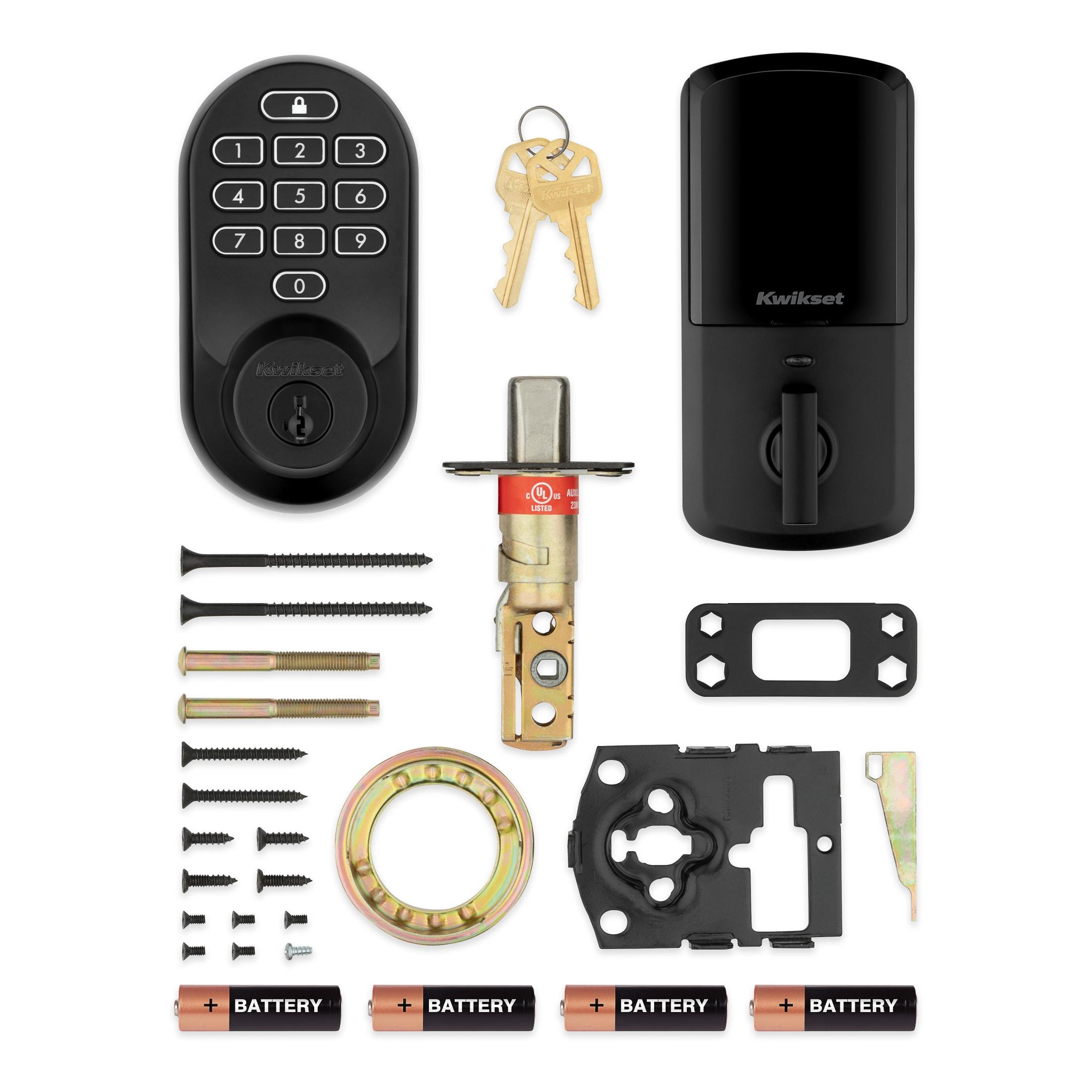 938 WIFI KYPD 514 SMT TPR RCALFD Halo Keypad Deadbolt - Matte Black