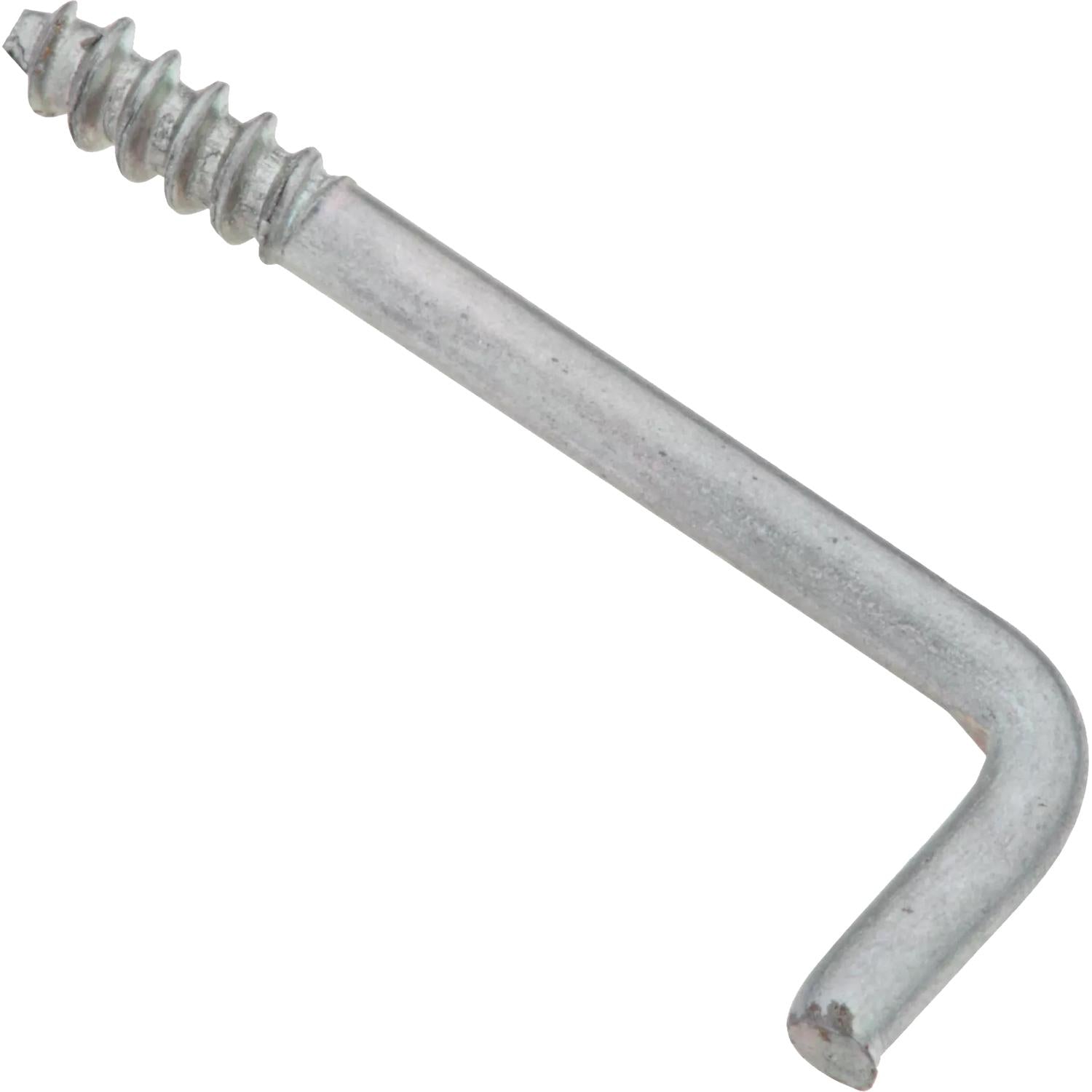 V2030 #114 1" Square Bend Hook 12/pk - Zinc Plated